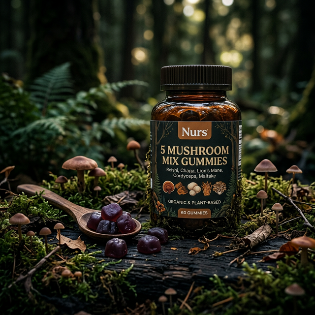 Nurs 5 Mushroom Mix Gummies