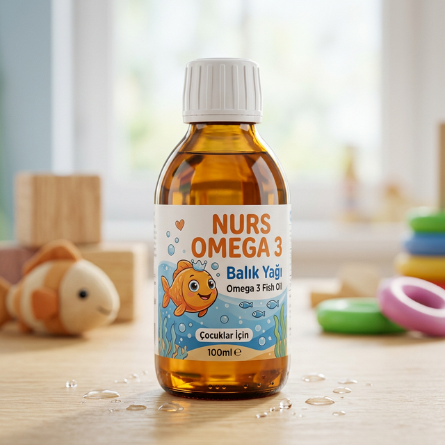 Nurs Omega 3 Kids Fish Oil Syrup